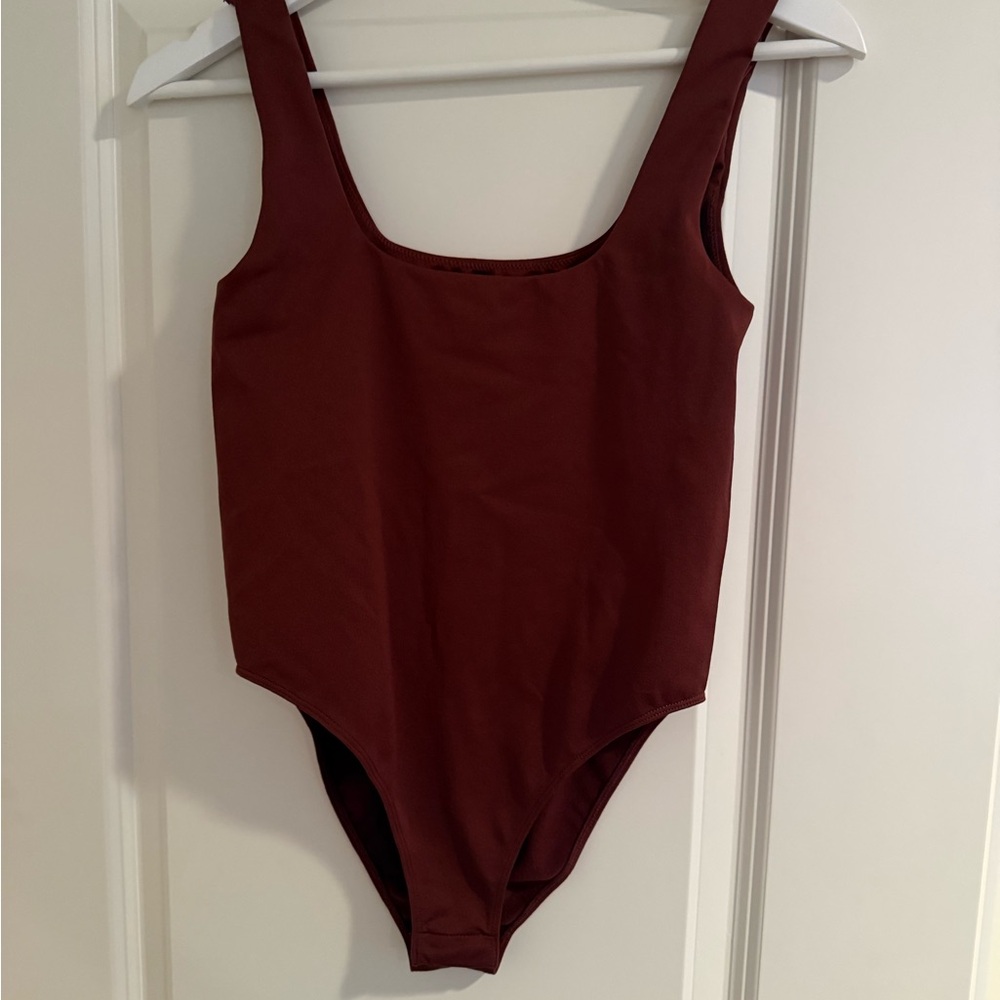 Brown One-Piece Bodysuit Never Worn